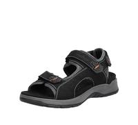 Rieker Homme Sandale, Noir, 43 EU