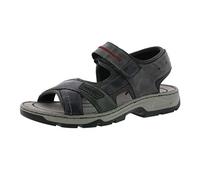 Rieker Homme Sandales 26154, Monsieur Sandales de Trekking,Sandales d'extérieur,Sandales de Sport,Chaussures d'été,Ozean,43 EU / 9 UK