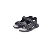 Rieker Homme Sandales De Trekking 26455-00 Noir, Fermeture Scratch