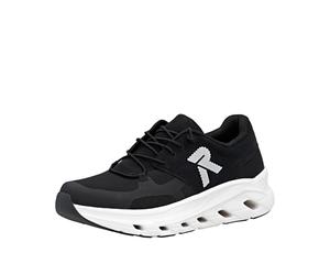 Rieker Homme U3500 Baskets Basses, Noir, 40 EU