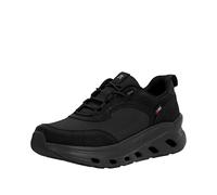 Rieker Homme U3501 Baskets Basses, Noir, 45 EU