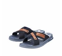 Rieker Hommes Pantolettes Chaussures Bleues 21239