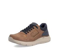 Rieker HWK Chaussures basses pour homme, amande, renard, denim/o, marron, 46 EU