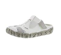 Rieker L0395 Femme Mules,Glissades,Jardin,Semelle à Plate-Forme,weiss/cement/80,39 EU / 6 UK