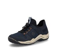 Rieker L0593 Baskets basses à enfiler pour femme, Bleu 14., 39 EU