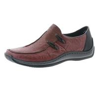 Rieker L1751-35, Mocassins Femme, Rouge (Wine/Schwarz 35), 39 EU