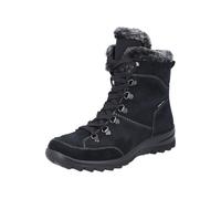 Rieker L7145 Bottes à lacets pour femme Noir Taille 42 EU, Noir, 42 EU
