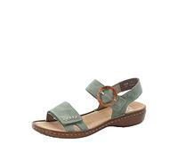 Sandales Rieker - Vert 52 - Scratch - Synthétique - Confort Anti-stress 40
