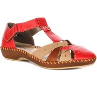 Rieker M1655-33 En Rouge Multi Pour Femme - 7.5 UK - 41 EU - 9.5 US / Rouge Multi