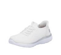 Rieker Mocassin M5066 Femme Blanc Aqua-Lilac/Lilac Taille 37 EU