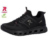 Rieker M6078-00 Chaussures De Sport À Mi-Saison En Simili Cuir Noires