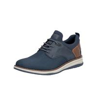 Rieker Men's 14750 Loafer, Bleu, 45 EU