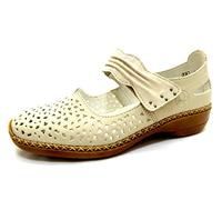 RIEKER - Mercedes pour femme, blanc, 42 EU