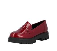 Rieker Mocassins 47550 pour Femme, Rouge, 37 EU, Rouge, 37 EU