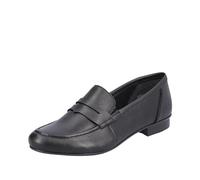 Rieker Femme 51954 Mocassins, Noir, 36 EU