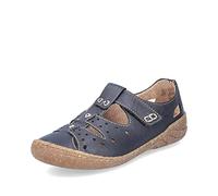 Rieker Mocassins 545555 pour Femme, Bleu, 38 EU