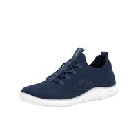 Rieker Mocassins D3g00 pour Femme, Bleu, 42 EU