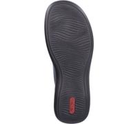 Rieker Mocassins en cuir tressé pour femmes avec élastique 46369, Taille:39 EU, Couleur:Bleu