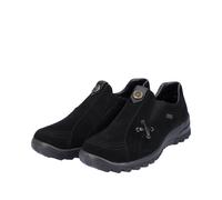 Rieker Mocassins Femme Baskets Chaussures Basses Noir Cuir Tex L7171