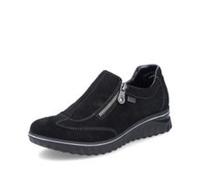 Rieker Mocassins Femme Baskets Chaussures Basses Tex Cuir Noir 59071