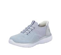 Rieker Femme M5066 Baskets Basses, Lilas Acqua, 39 EU