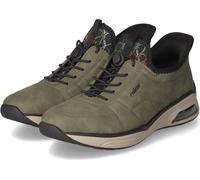Rieker Mocassins pour dames Ready to go Vert-Noir, Couleur:vert, EU Taille:36