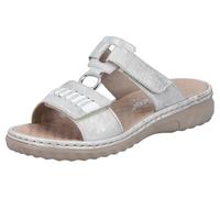 Rieker Mule argent / blanc, Taille 39