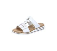 Rieker Mule beige / argent / blanc, Taille 39