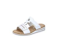 Rieker Mule beige / argent / blanc, Taille 42
