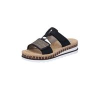 Rieker Mule beige clair / noir / blanc, Taille 39