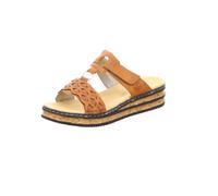 Rieker Mule beige / marron / noir, Taille 37