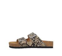 Rieker Mule beige / noir, Taille 38