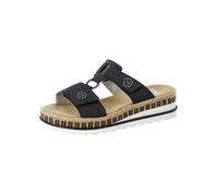 Rieker Mule bleu cobalt / gris argenté, Taille 39