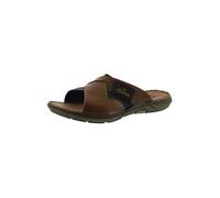 Rieker Mule bleu foncé / marron, Taille 45