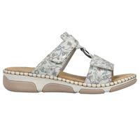 Rieker Mule bleu fumé / blanc, Taille 42