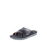 Rieker Mule bleu marine / bleu denim / blanc, Taille 42