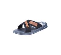 Rieker Mule bleu marine / cognac, Taille 40