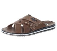 Rieker Mule bleu marine / marron / noisette, Taille 45