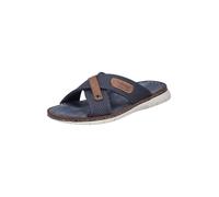 Rieker Mule bleu marine / marron, Taille 40