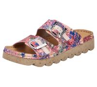 Rieker Mule bleu / vert clair / pitaya / rosé, Taille 38