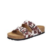 Rieker Mule brun foncé / blanc, Taille 42