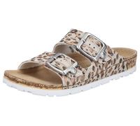 Rieker Mule brun foncé / bronze, Taille 37