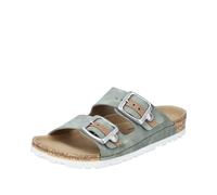 Rieker Femme 69850 Mule, Grün, 36 EU