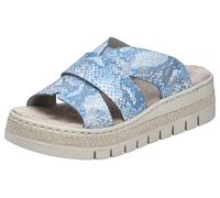 Rieker Mule crème / bleu, Taille 41