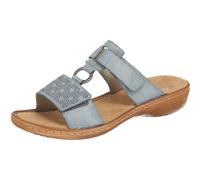 Rieker Mule 'Eagle' bleu fumé / argent, Taille 36