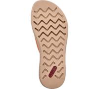 Rieker Mule femme velcro fleur facile d'entretien antidérapant V1562, Taille:38 EU, Couleur:Orange