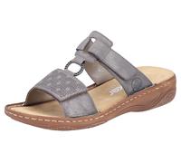 Rieker Mule gris argenté, Taille 37