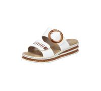 Rieker Mule marron / blanc, Taille 42