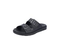 Rieker Mule noir / argent, Taille 45
