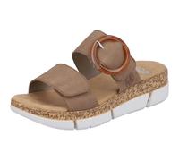 Rieker Mule 'V2392' beige foncé, Taille 37